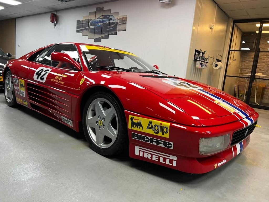 Klassieke rode Ferrari
